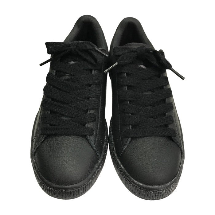PUMA プーマ バスケットクラシック スニーカー メンズ ローカット Basket Classic シンプル ブラック 26.0cm 354367 19 中古 T1