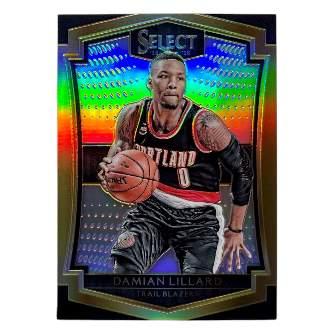 PANINI NBAカード SELECT PRIZM DAMIAN LILLARD TRAIL BLAZERS #152 中古 IT2