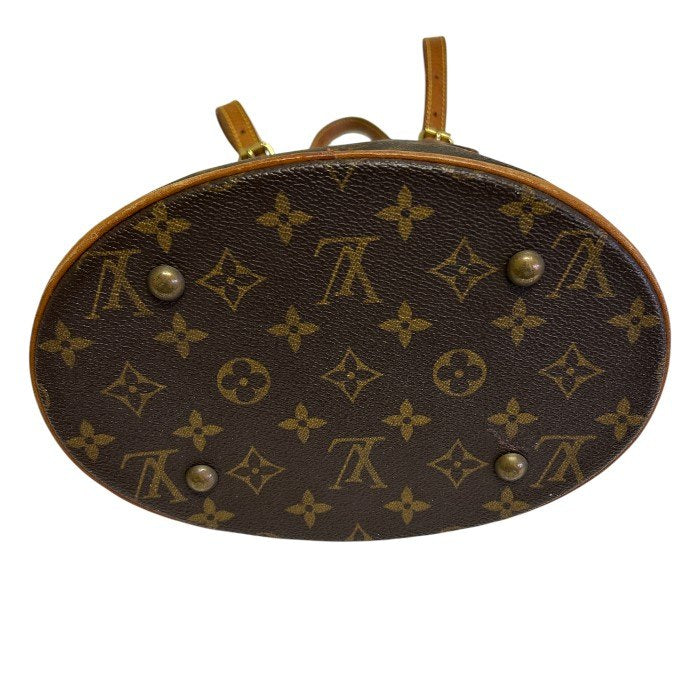 LOUIS VUITTON ルイヴィトン バケットPM モノグラム M42238 トートバッグ ブランド レディース おしゃれ 中古 W1