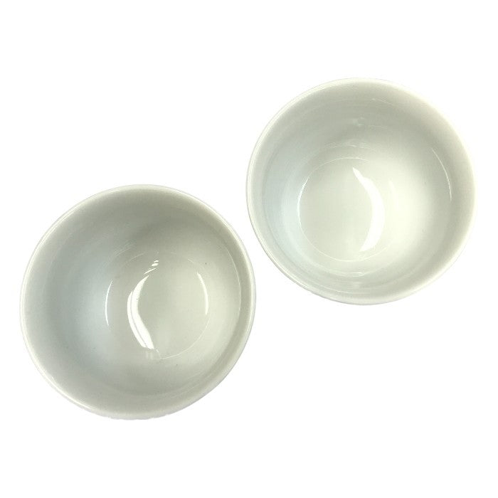 Royal Copenhagen ロイヤルコペンハーゲン ブルーパルメッテ ペアティーセット 125ml カップ&ソーサー 小ぶり ハンドルなし 小皿使用可 食洗器可 中古 T1