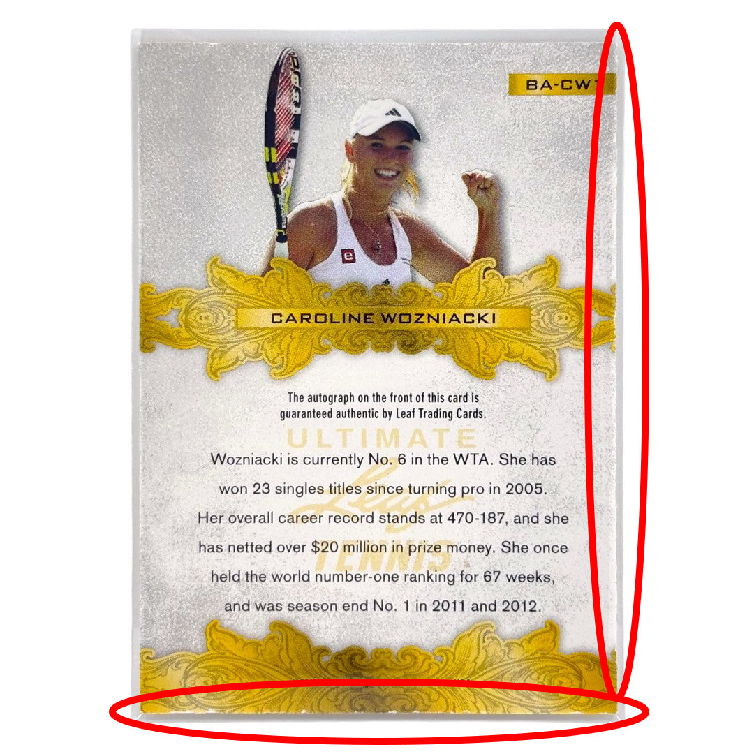 Leaf テニスカード ULTIMATE TENNIS CAROLINE WOZNIACKI #BA-CW1 中古 IT1
