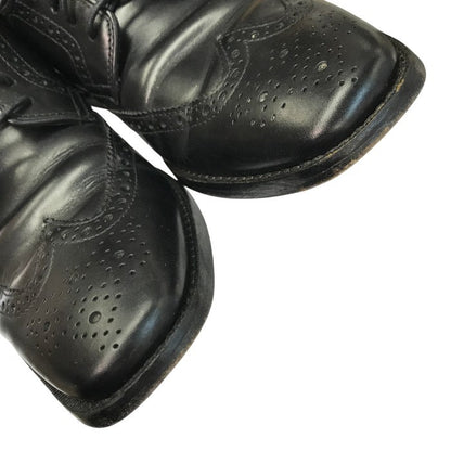 COLE HAAN コールハーン GRAND.OS ドレスシューズ メンズ レザー ウイングチップ 革靴 ビジネス ブラック 7.5サイズ C21179 中古 T1