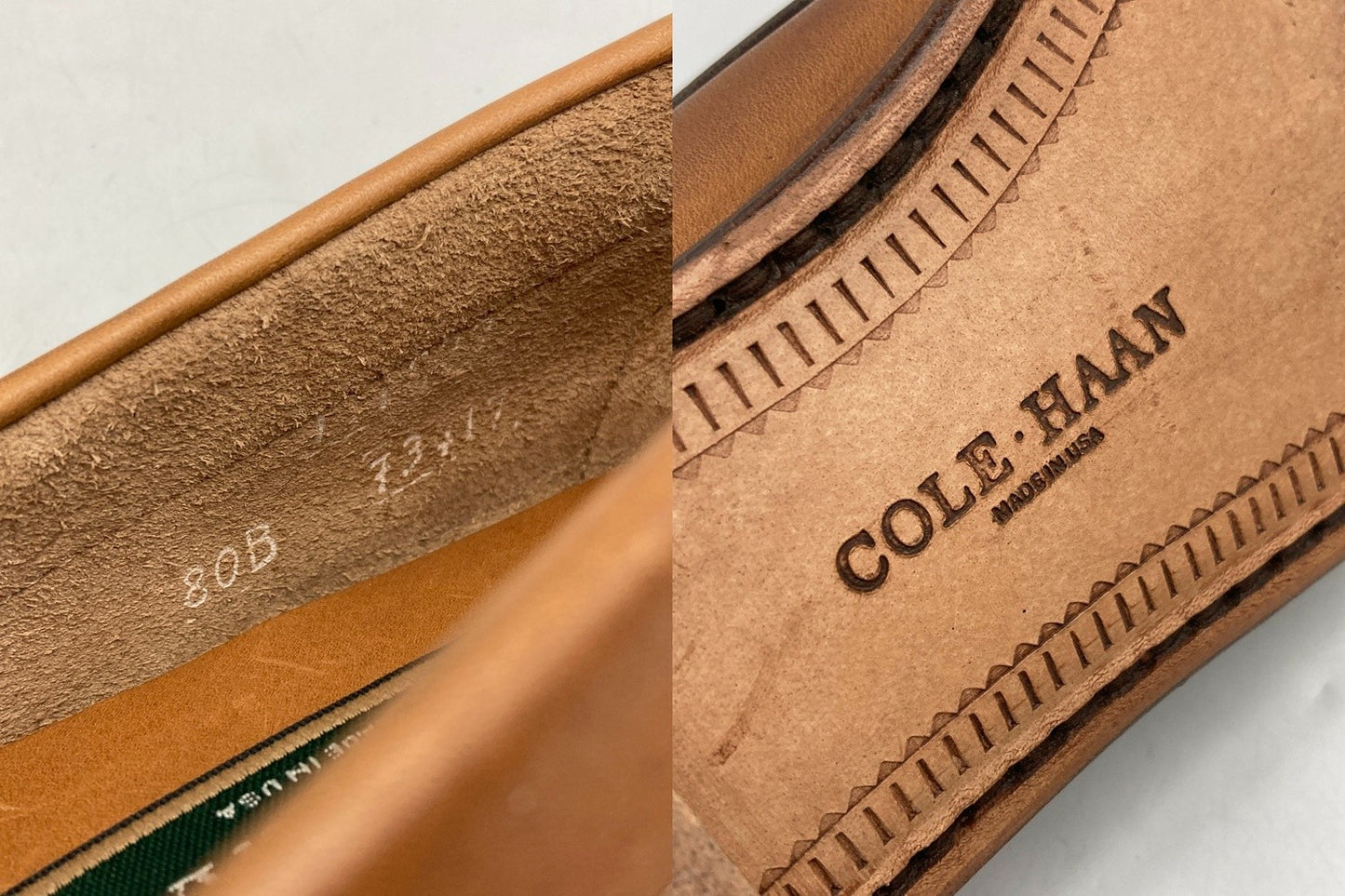 COLE HAAN コールハーン ペニーローファー F3417 USA製 サイズ8 レディース 中古 D4