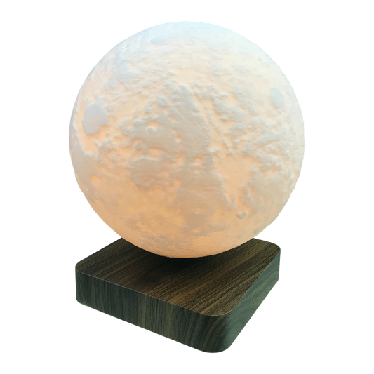 MOOCCI 浮遊 フローティング ムーンランプ ホワイト 磁気浮上 照明 ライト インテリア 間接照明 中古 T1