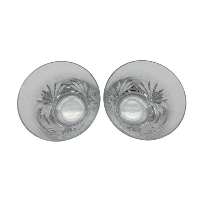 Baccarat バカラ ルテシア タンブラー 2個セット 2024限定 洋食器 酒器 イヤータンブラー ブランド 中古 W1
