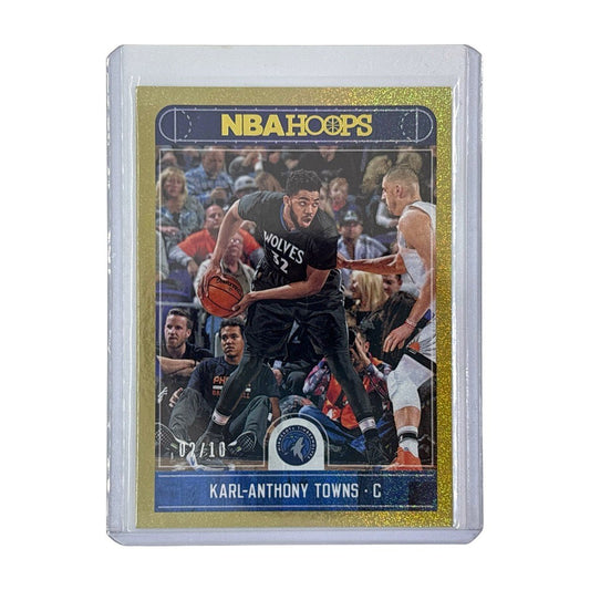 PANINI NBAカード HOOPS KARL-ANTHONY TOWNS MINNESOTA TIMBERWOLVES 02/10 #217 中古 IT1