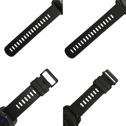 TicWatch Pro 3 Ultra GPS スマートウォッチ Shadow Black 充電式 Wear OS by Google ゴムバンド ランニング 登山 WH12018 中古 T1