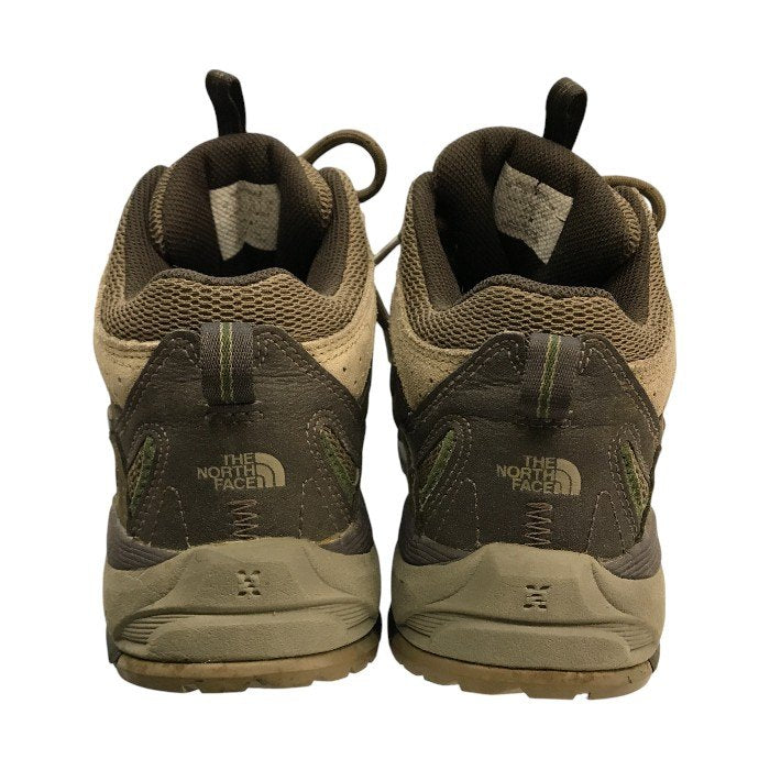 THE NORTH FACE ザノースフェイス トレッキングシューズ レディース GORE-TEX ゴアテックス 登山 ブーツ ブラウン 25cm 中古 T1