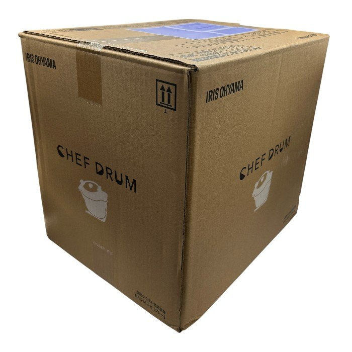 未開封品 アイリスオーヤマ 自動かくはん式調理機 CHEF DRUM DAC-IA2-H グレー IRIS OHYAMA シェフドラム 調理家電 自動調理鍋 電気鍋 揚げ物 中古 W４