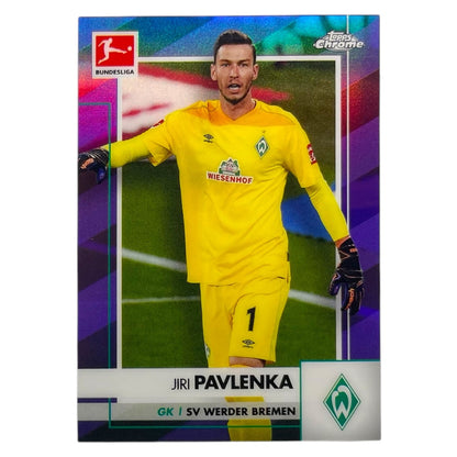 TOPPS サッカーカード CHROME JIRI PAVLENKA WERDER BREMEN /299 #27 中古 IT2