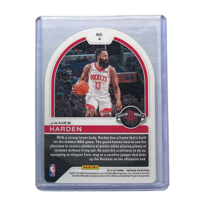 PANINI NBAカード OBSIDIAN DIE CUT JAMES HARDEN HOUSTON ROCKETS /35 #4 中古 IT2