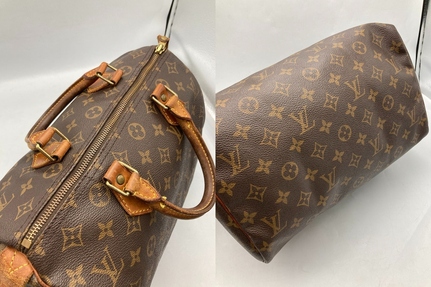 LOUIS VUITTON ルイヴィトン モノグラム スピーディー30 ハンドバッグ M41526 中古 D4