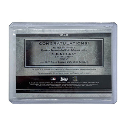 TOPPS MLBカード MUSEUM COLLECTION SONNY GRAY CINCINNATI REDS 093/199 #SSDA-SG 中古 IT1