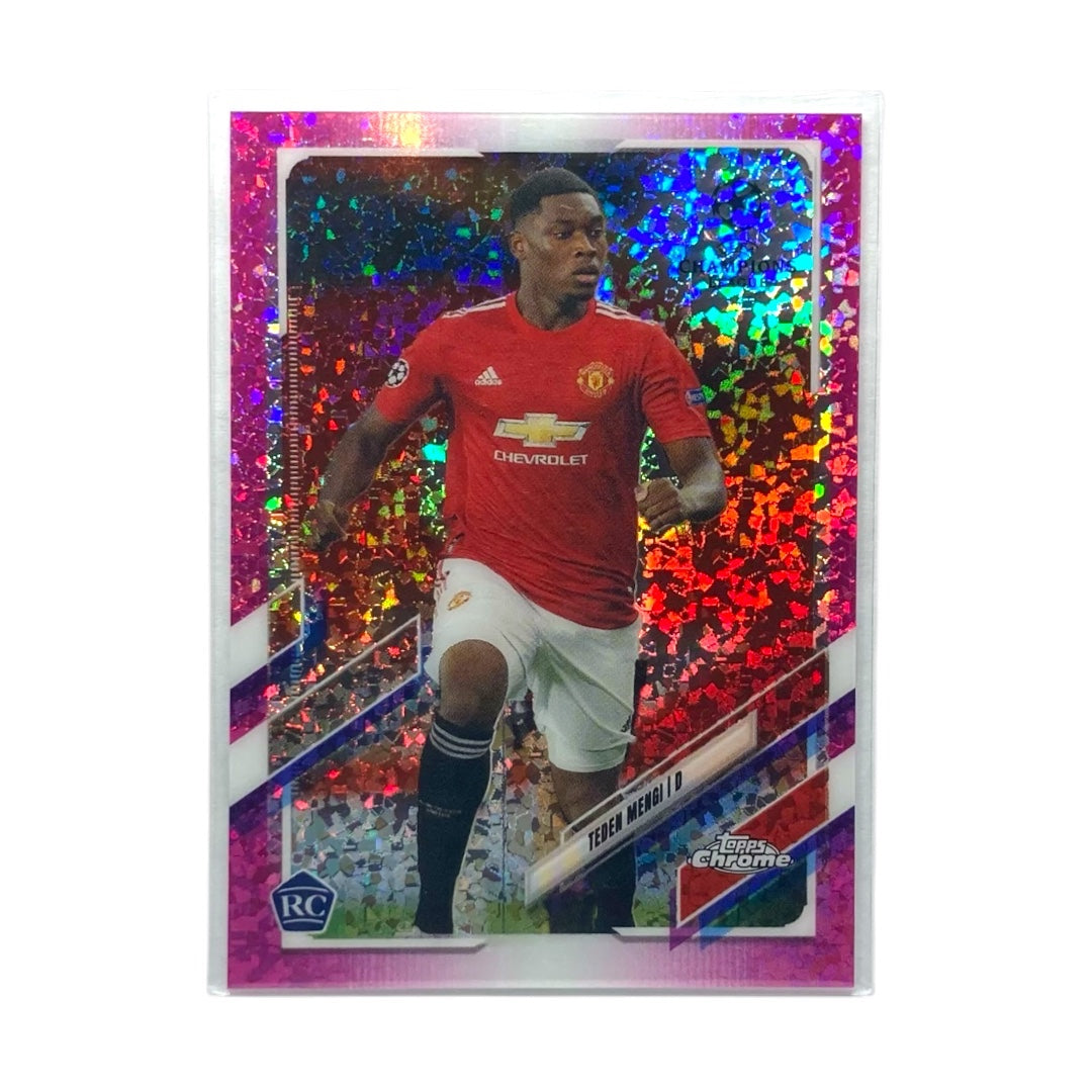 TOPPS サッカーカード CHROME TEDEN MENGI MANCHESTER UNITED /175 #28 中古 IT2