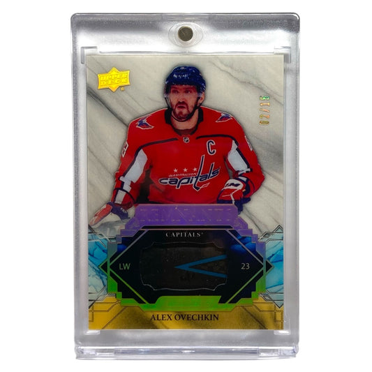 UPPER DECK NHLカード ENGRAINED ALEX OVECHKIN CAPITALS 02/15 #R-AO 中古 IT2