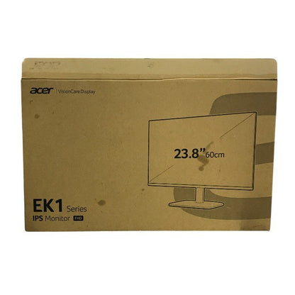 Acer AlphaLine スタンダードLCDモニター 23.8インチ ブラック LED液晶 ディスプレイ スピーカー非搭載 フルHD ノングレア 100Hz EK241Y Ebmix 中古 T1