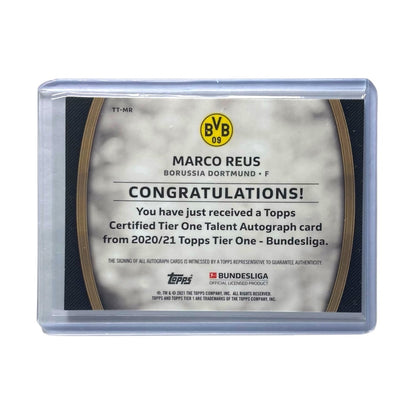 TOPPS サッカーカード TIER 1 MARCO REUS BORUSSIA DORTMUND /100 #TT-MR 中古 IT2