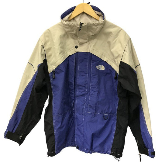 THE NORTH FACE ザノースフェイス マウンテンパーカー メンズ GORE-TEX ゴアテックス パウダーガード 防寒 ブルー/ベージュ Mサイズ NS-0951 中古 TK1