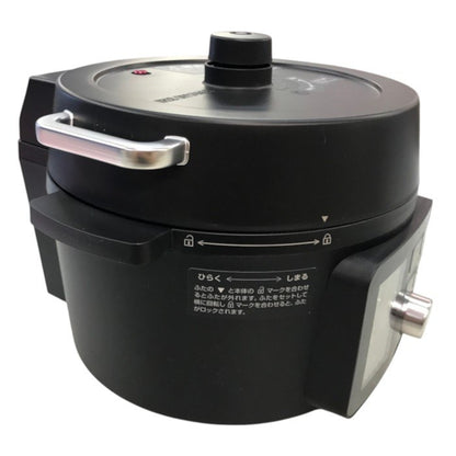 IRIS OHYAMA 電気圧力鍋 2.2L 1~2人用 低温調理可能 ガラス蓋付き PMPC-MA2 中古 Y1
