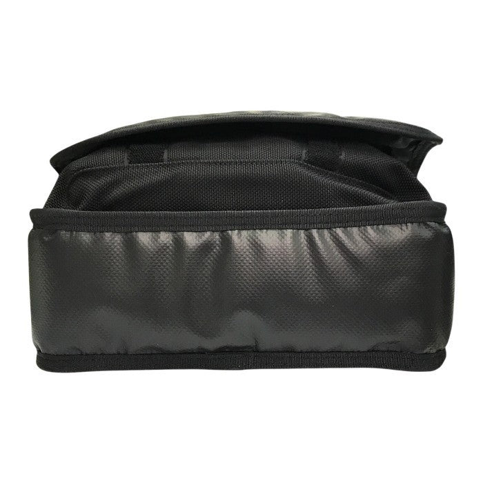 PORTER ポーター ヒート ショルダーバッグ ユニセックス ナイロン HEAT フラップ 斜め掛け コンパクト ブラック 703-06974 中古 T1