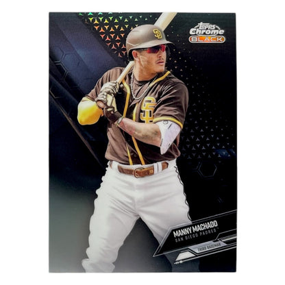 TOPPS MLBカード CHROME MANNY MACHADO SAN DIEGO PADRES /199 #38 中古 IT2