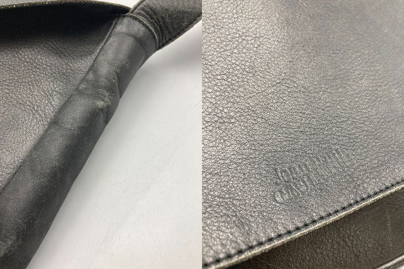 Jean Paul GAULTIER ジャンポールゴルチエ レザー ショルダーバッグ 中古 D4