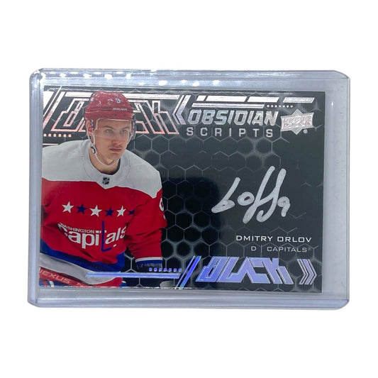 UPPER DECK NHLカード UD BLACK DMITRY ORLOV CAPITALS #OS-DO 中古 IT2