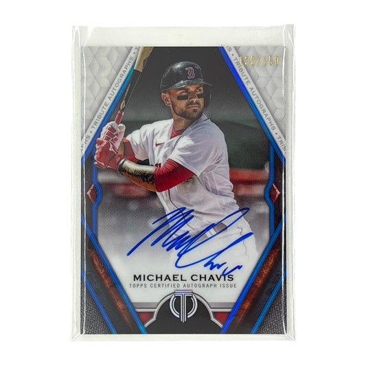 TOPPS MLBカード TRIBUTE MICHAEL CHAVIS BOSTON RED SOX 133/150 #TA-MC 中古 IT1