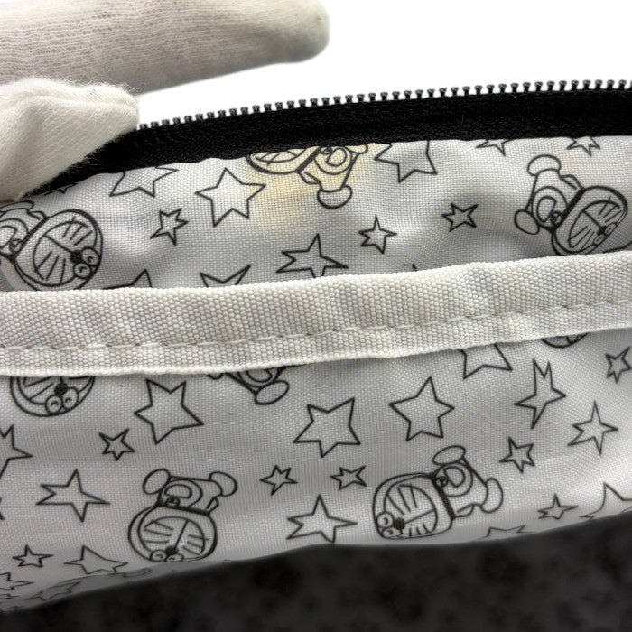 converse コンバース ドラえもん ショルダー バッグ コラボ 鞄 斜め掛け 肩掛け ブラック キャラクター 中古 W４