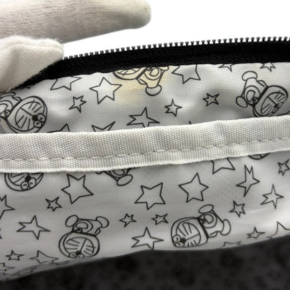 converse コンバース ドラえもん ショルダー バッグ コラボ 鞄 斜め掛け 肩掛け ブラック キャラクター 中古 W４