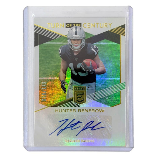 PANINI NFLカード DONRUSS ELITE HUNTER RENFROW OAKLAND RAIDERS 010/199 #TC-HR1 中古 IT1