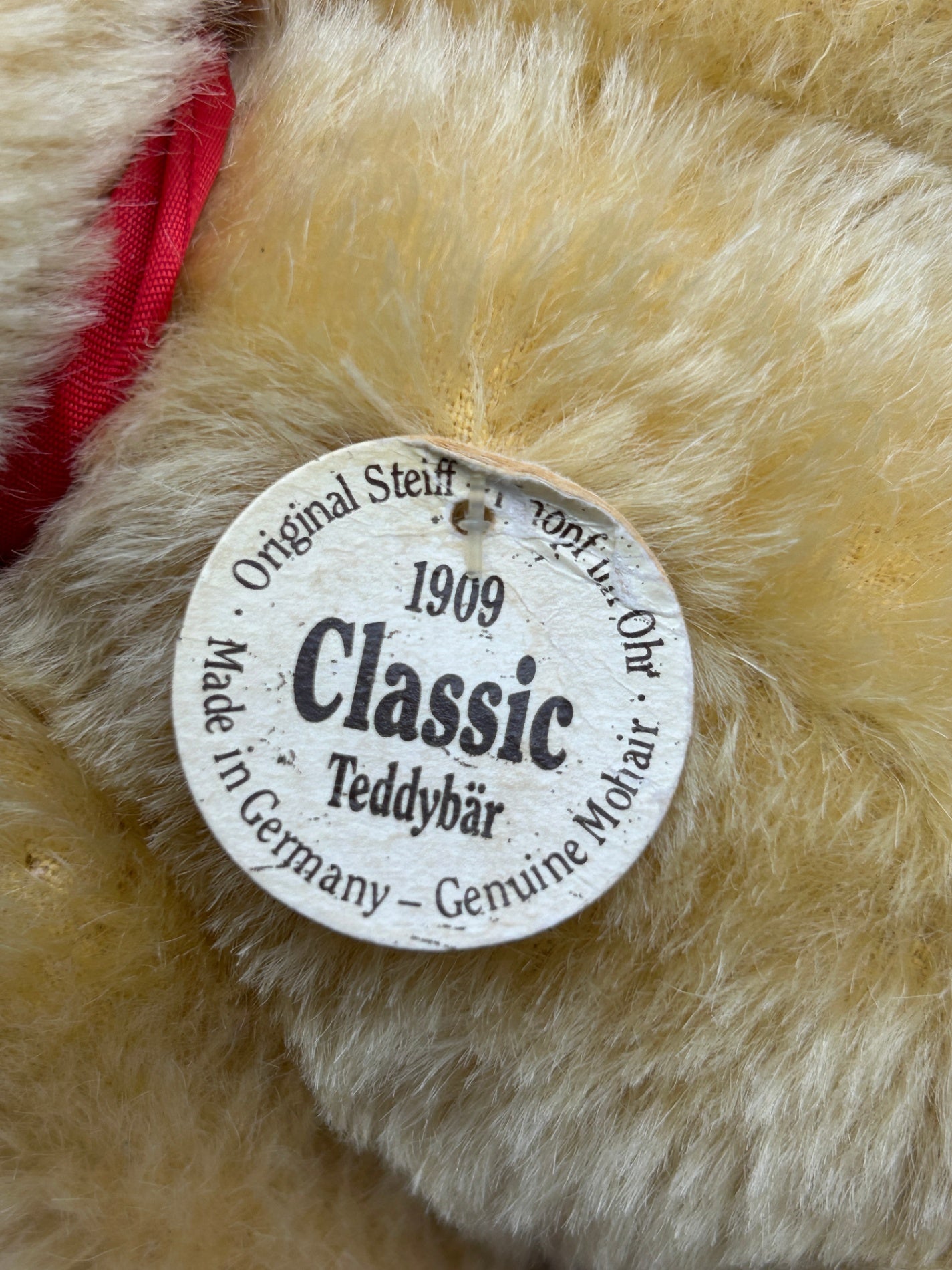 Steiff シュタイフ クラシック テディベア 1909 ホビー おもちゃ ぬいぐるみ かわいい 中古 W1