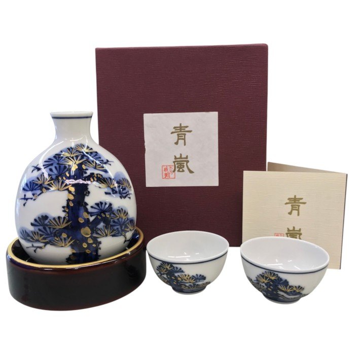 たち吉 青嵐 祥慶 酒器揃 中古 Y1