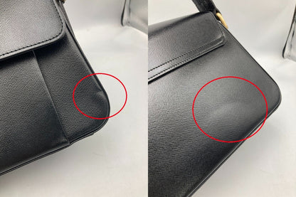 BURBERRY バーバリー ワンショルダーバッグ レディース レザー フォーマル ブラック 中古 D4