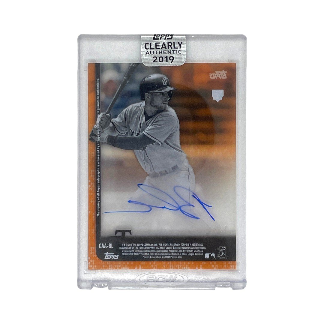 未開封品 TOPPS MLBカード CLEARLY AUTHENTIC BRANDON LOWE 1/5 #CAA-BL 中古 IT1