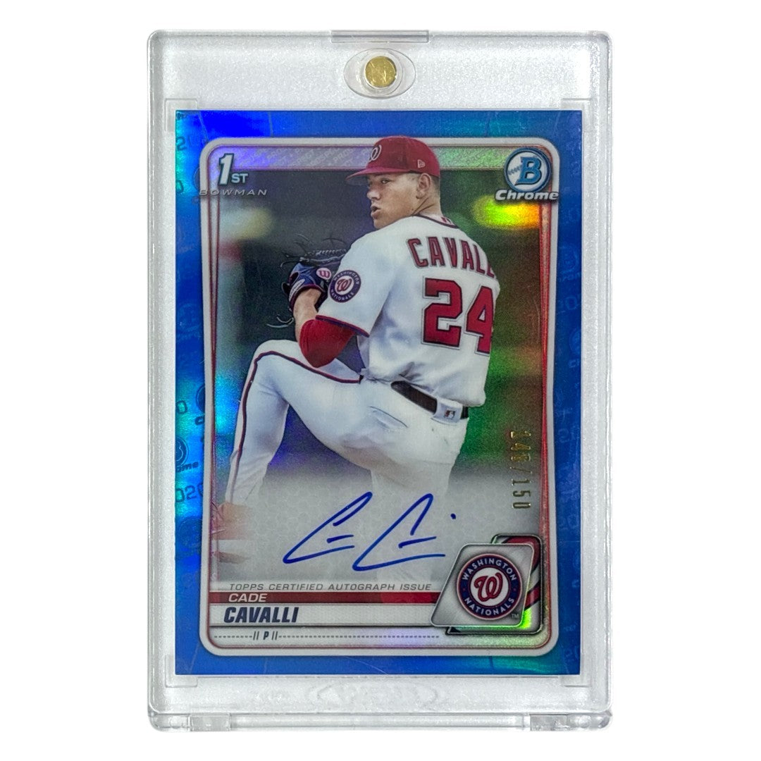 TOPPS MLBカード BOWMAN CHROME 1ST CADE CAVALLI WASHINGTON NATIONALS /150 #CDA-CCA 中古 IT1