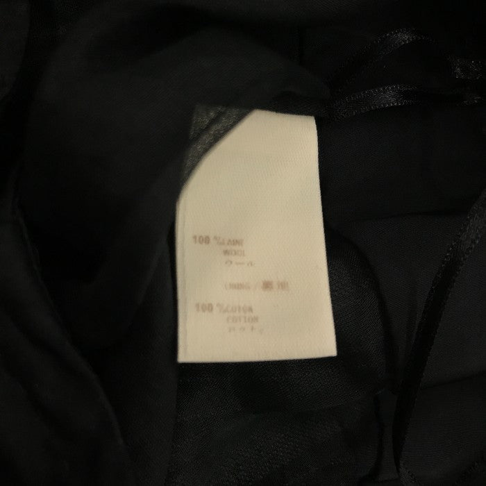 LOUIS VUITTON ルイヴィトン スカート レディース 秋冬 プリーツ ウール 膝丈 グレー XS 34サイズ 中古 MK1