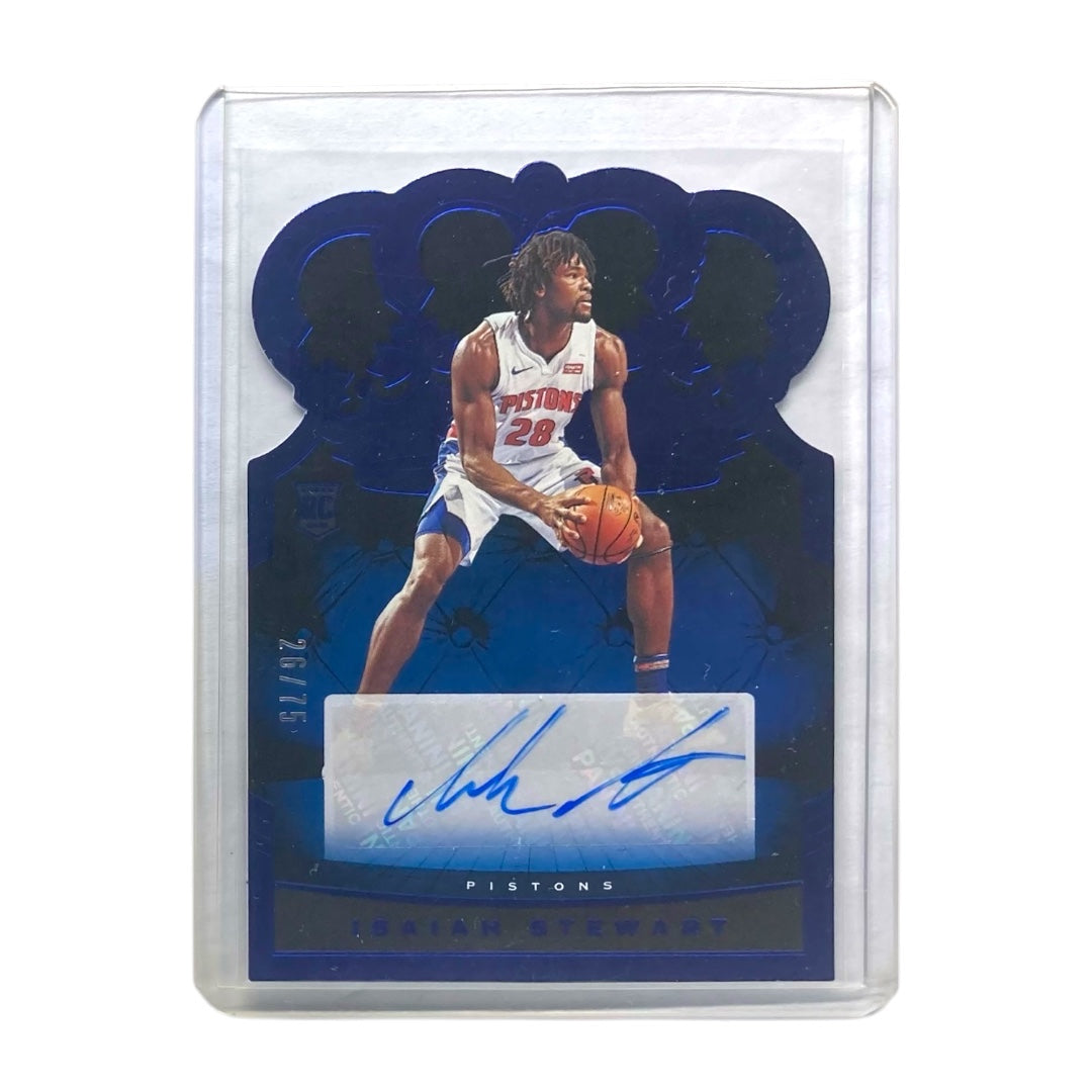PANINI NBAカード CROWN ROYALE ISAIAH STEWART DETROIT PISTONS /75 #RCA-STE 中古 IT2