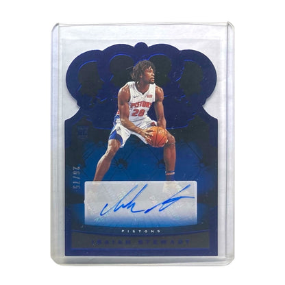 PANINI NBAカード CROWN ROYALE ISAIAH STEWART DETROIT PISTONS /75 #RCA-STE 中古 IT2