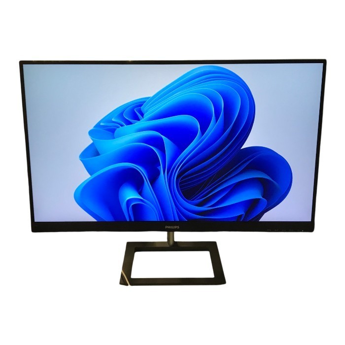 PHILIPS 4K ウルトラHD 27インチ 液晶モニター ブラック ディスプレイ スピーカー内蔵 278E1A/11 中古 T1