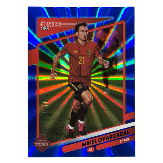 PANINI サッカーカード DONRUSS MIKEL OYARZABAL SPAIN /49 #150 中古 IT2
