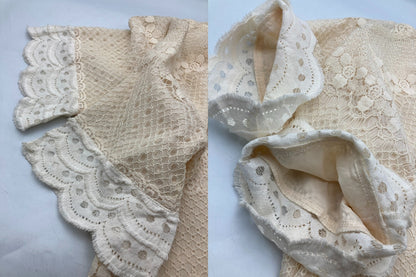 DOLLY GIRL BY ANNA SUI ドーリーガール バイ アナスイ レース ワンピース 半袖 サイズ1 中古 D4