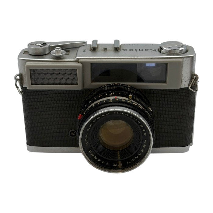 ジャンク品 Konica S コニカ フィルムカメラ ヴィンテージ インテリア カメラ コンパクト 中古 W1