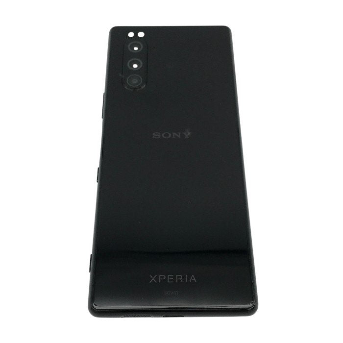 SONY XPERIA 5 スマートフォン 本体 4G アンドロイド SIMロック解除済み テレビ 有機EL スリム ブラック SOV41 中古 T1