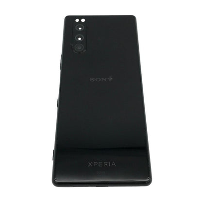 SONY XPERIA 5 スマートフォン 本体 4G アンドロイド SIMロック解除済み テレビ 有機EL スリム ブラック SOV41 中古 T1
