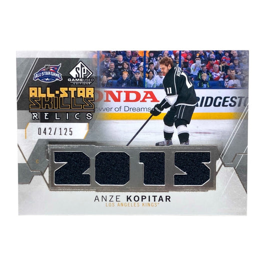 UPPER DECK NHLカード SP GAME USED ANZE KOPITAR KINGS 042/125 #AS-AK 中古 IT2