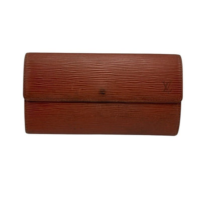 LOUIS VUITTON ルイヴィトン エピ ポシェットポルトモネクレディ M63573 ケニアブラウン 中古 D4