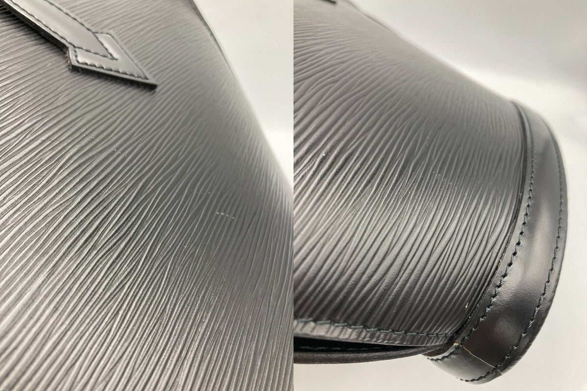 LOUIS VUITTON ルイヴィトン エピ サンジャック ハンドバッグ M52272 ノワール 中古 D4