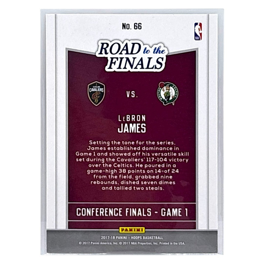 PANINI NBAカード HOOPS LEBRON JAMES CAVALIERS /499 #66 中古 IT1