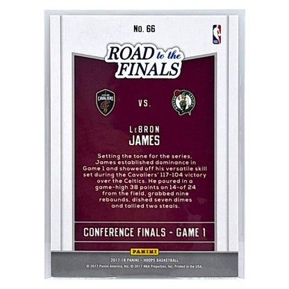 PANINI NBAカード HOOPS LEBRON JAMES CAVALIERS /499 #66 中古 IT1